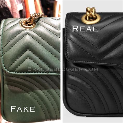 how to tell fake gucci marmont zip|how to check gucci marmont bag.